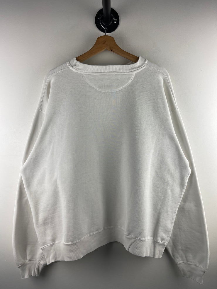Vintage 90s Ohio State University White Crewneck
