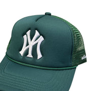 Studio 1999 NY Green Trucker Hat