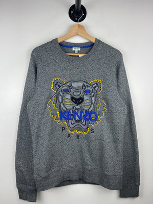 Kenzo Tiger Grey Crewneck
