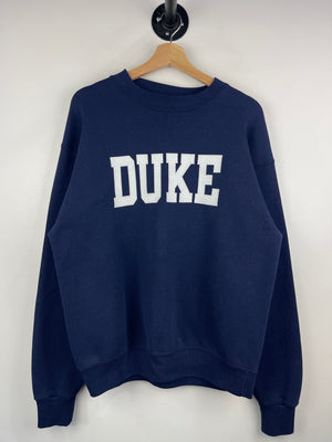 Vintage 90s Duke University Navy Crewneck