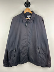 Vintage 90s Izod Golf Black Harrington Jacket