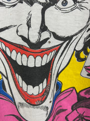 Vintage 80s DC Comics The Joker White Tank Top