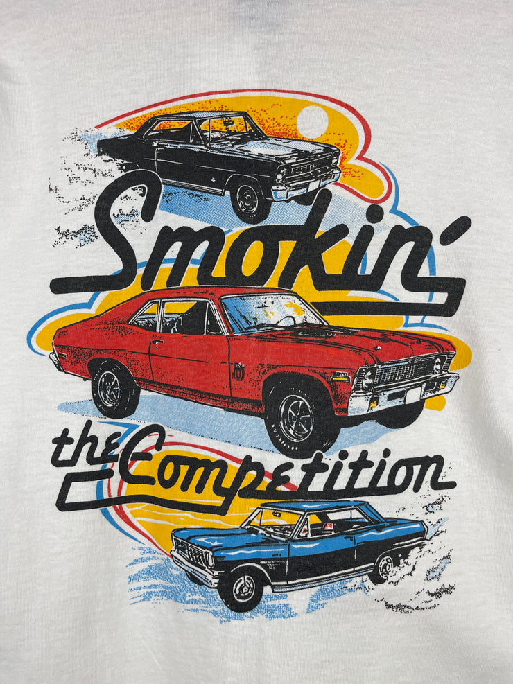 Vintage 90s Chevrolet Nova White Tee