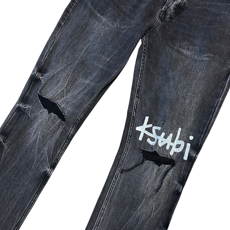 Ksubi Van Winkle 1999 Black Denim Jeans