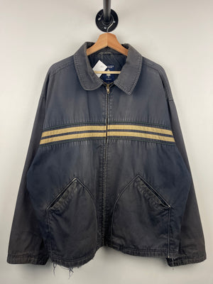 Vintage Roundtree & York Faded Navy Work Jacket