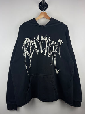 Revenge Bone Skull Black Hoodie