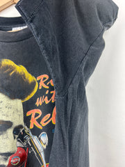 Vintage 90s Harley Davidson James Dean Ride With A Rebel Black Tee