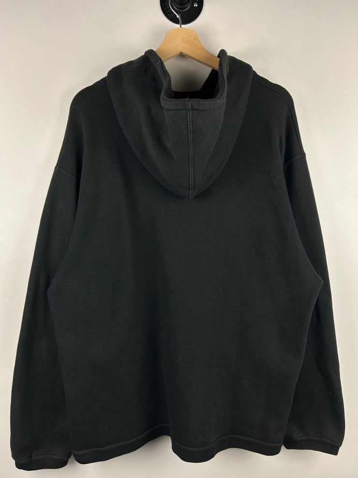 Vintage Adidas Embroidered Black Zip Up Hoodie