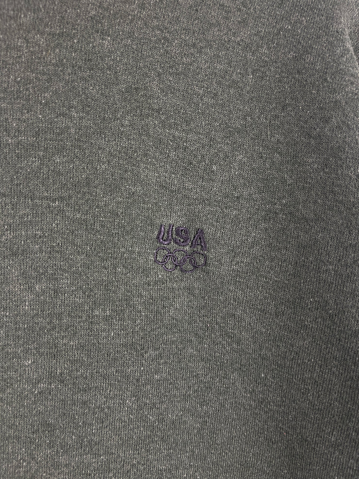 Vintage 90s USA Olympics Art Charcoal Crewneck