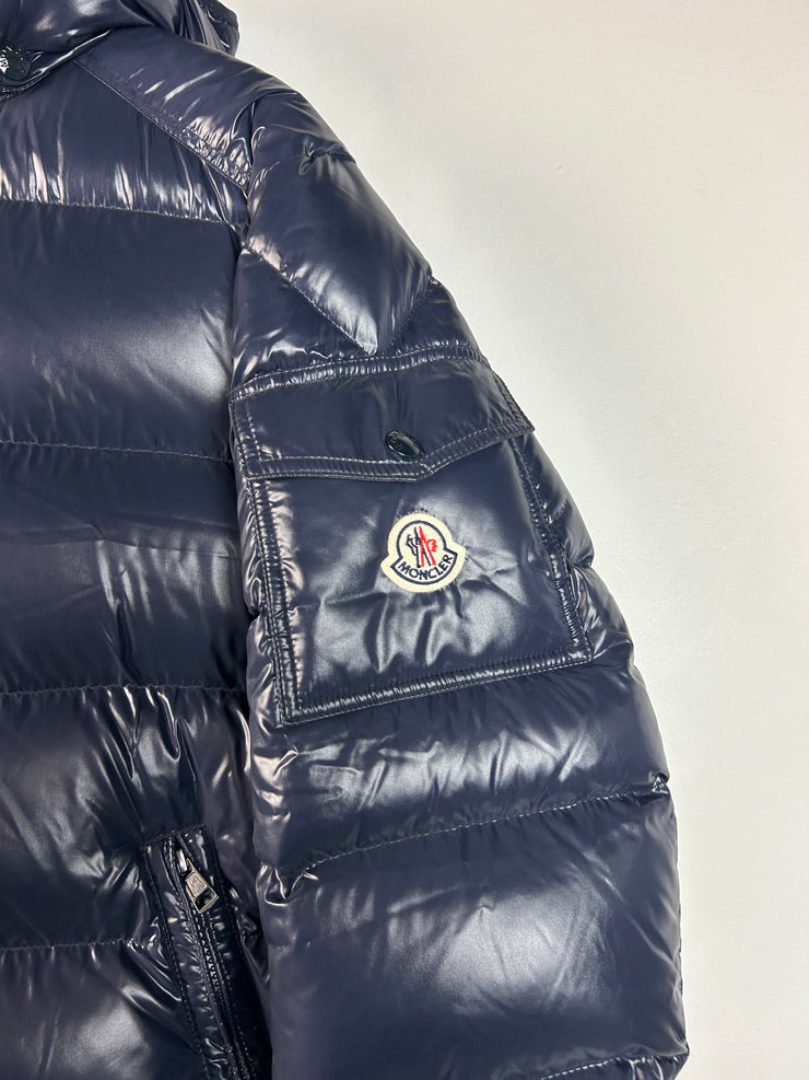 Moncler Maya Giubbotto Navy Short Down Jacket