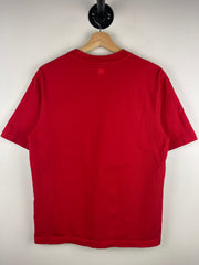 Ami Paris Chenille Heart Red Tee