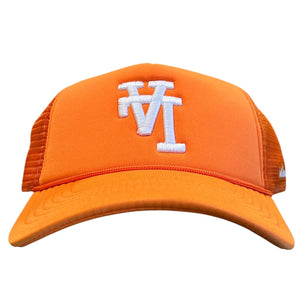 Studio 1999 LA Orange Trucker Hat