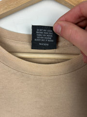 Vintage 90s Oakley Softwear Glasses Beige Tee