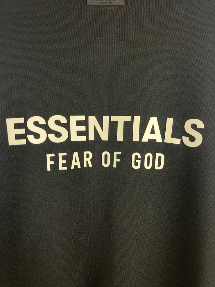 Fear Of God Essentials Black Crewneck