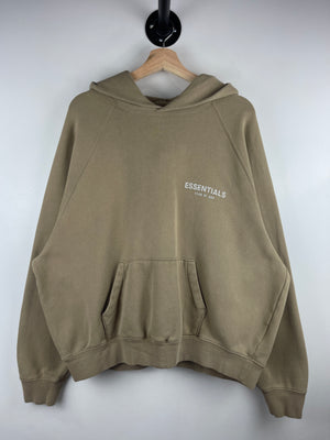 Fear Of God Essentials Tan Hoodie