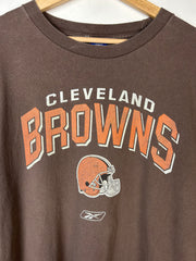 Vintage NFL Reebok Cleveland Browns Brown Tee