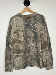 Vintage 90s Gander Mountain Real Tree Camo Long Sleeve