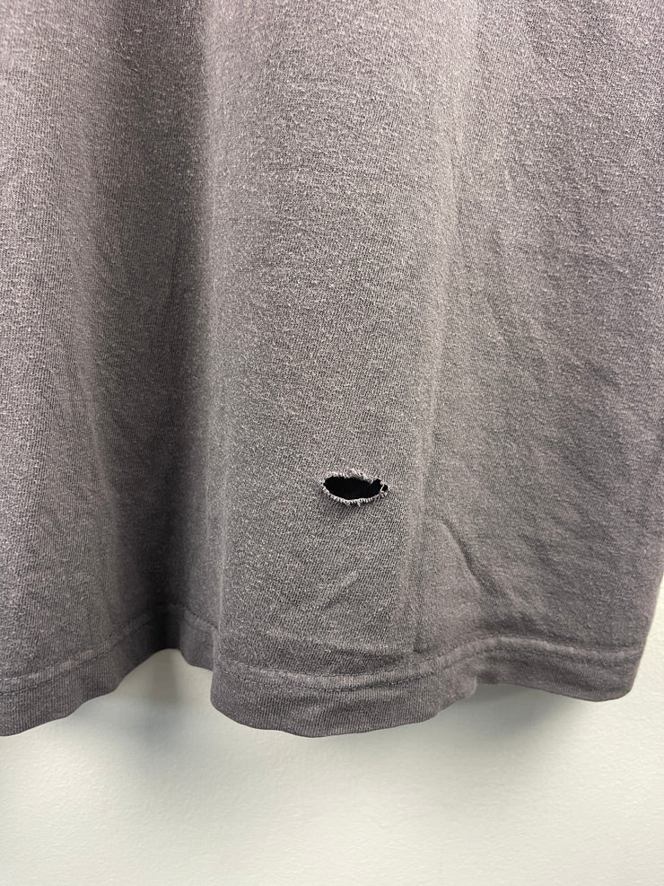Vintage Nautica Competition Spellout Faded Grey Tee