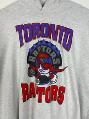 Vintage 1994 Toronto Raptors Grey Hoodie