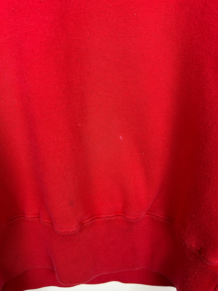 Vintage 90s Polo Ralph Lauren Red Crewneck