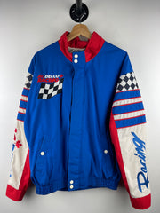 Vintage 90s AC Delco Racing Blue & Red Jacket