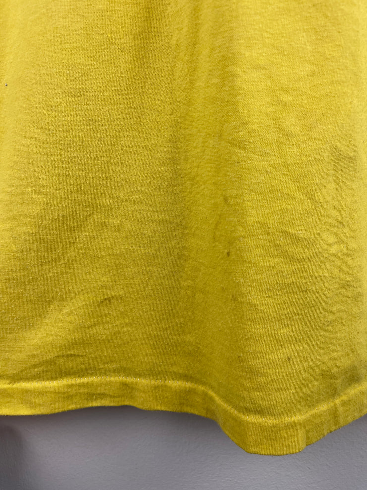 Vintage 90s Camel Smokes Smooth Character Yellow Tee