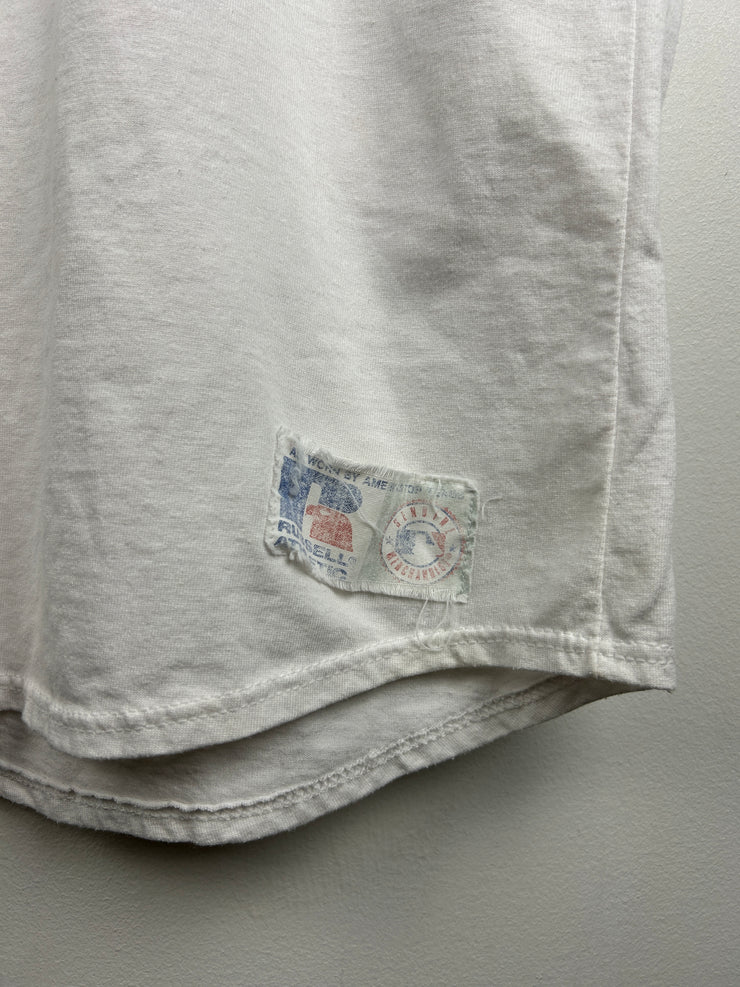 Vintage 80s MLB Russell Athletic Toronto Blue Jays White Baseball Jersey