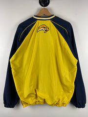 Vintage NFL Buffalo Sabres Navy & Yellow Pullover Windbreaker