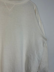 Vintage 50's Fruit Of The Loom Single V Biker White Crewneck