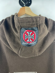 Vintage West Coast Choppers Choppers For Life Por Vida Brown Hoodie