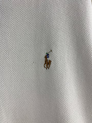 Vintage Polo Ralph Lauren White Thermal Crewneck