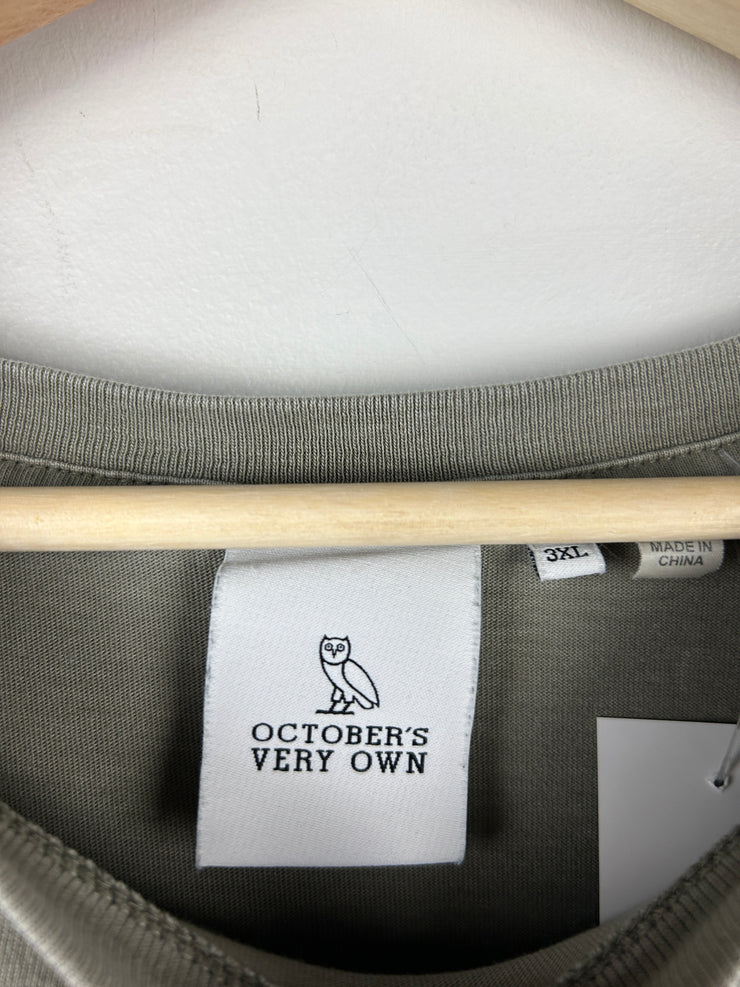OVO Owl Washed Grey Tee