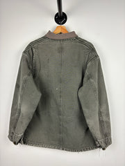 Vintage Carhartt Chore Moss Green Blanket Lined Jacket