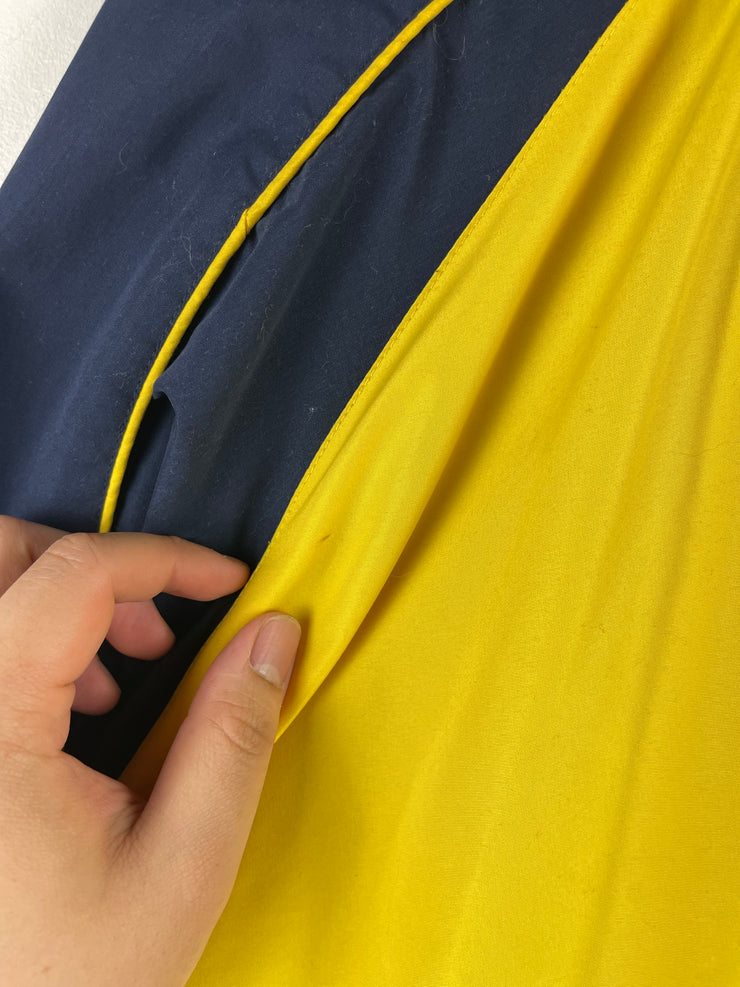 Vintage NFL Buffalo Sabres Navy & Yellow Pullover Windbreaker