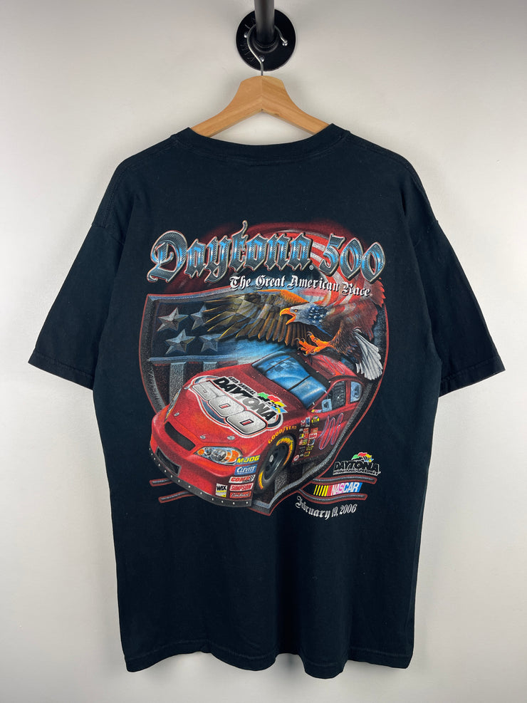 Vintage Nascar Daytona 500 Black Tee