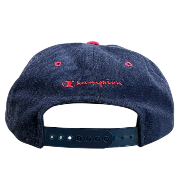 Vintage 90s Champion USA Olympics Flag Snapback Hat