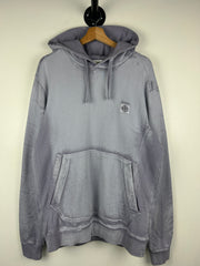 Stone Island Hand Brushed Grey Hoodie