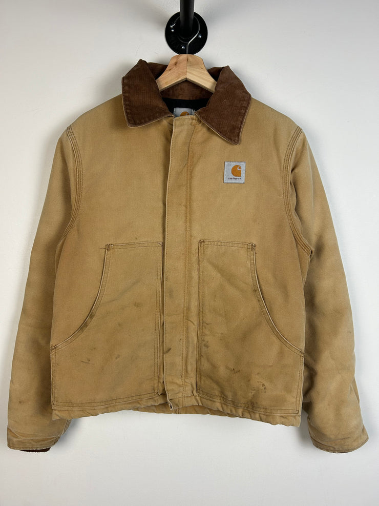 Vintage Carhartt Arctic Beige Cropped Jacket