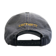 Vintage 90s Carhartt Navy Snapback Hat