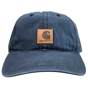 Vintage Carhartt Patch Navy Strapback Hat