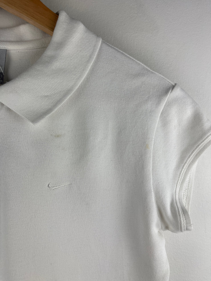 Vintage Nike Golf Mini Swoosh White Women’s Polo Shirt
