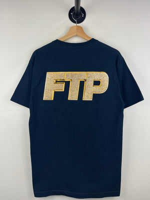FTP FW19 Bling Logo Navy Tee