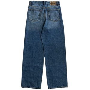 Stussy Relaxed Baggy Blue Denim Jeans
