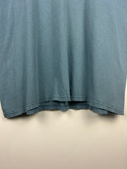 Vintage Nike Mini Swoosh Distressed Blue Tee