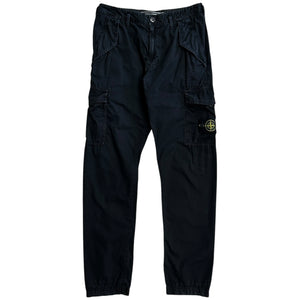 Stone Island RE-T Black Cargo Pants