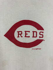 Vintage 90s MLB Cincinnati Reds White Tee