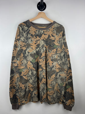Vintage 90s Real Tree Camo Pocket Long Sleeve
