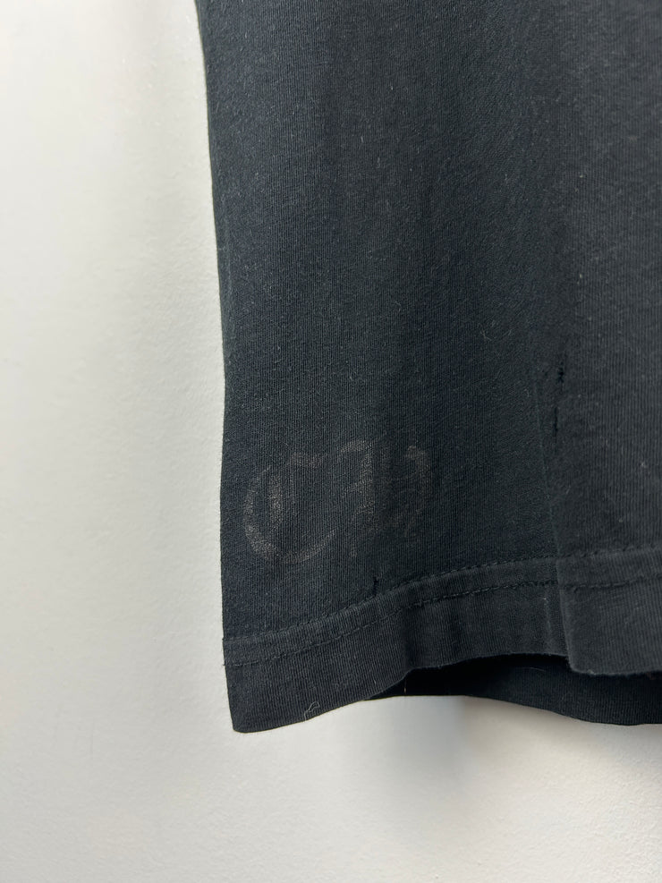 Chrome Hearts Shoulder Logo Spellout F*ck You Black Tee