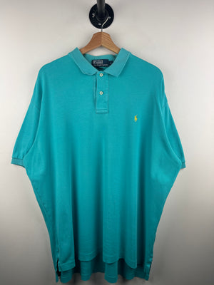 Vintage 90s Polo Ralph Lauren Blue Polo Shirt