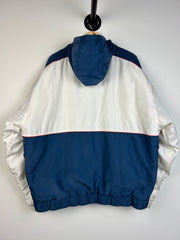 Vintage 90's Nike Swoosh Navy & White Hooded Jacket